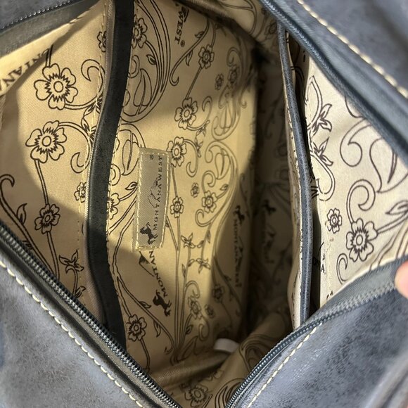 🎀Montana West Concho Backpack/Crossbody Bag - Gray - Picture 9 of 11